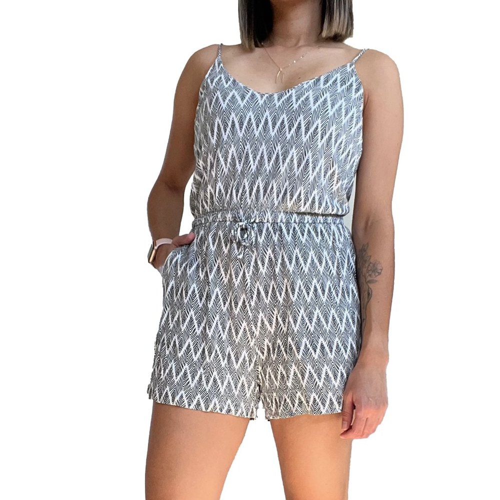 H&M Pattern Romper (Size Small)